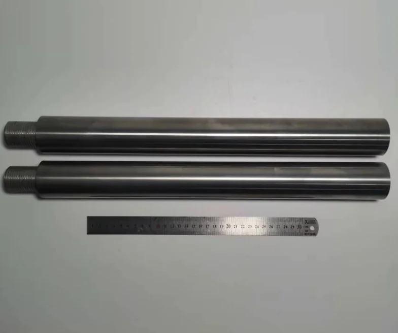 Molybdenum electrode examples with shaped connection ends