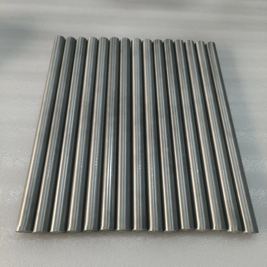 Molybdenum rods used as material forms for custom components