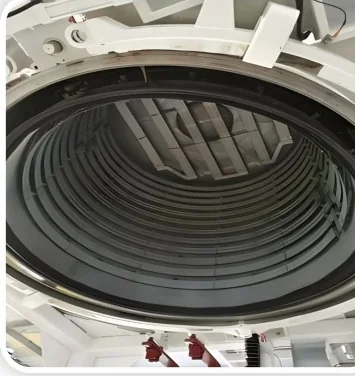 Multi-layer thermal assembly inside furnace equipment