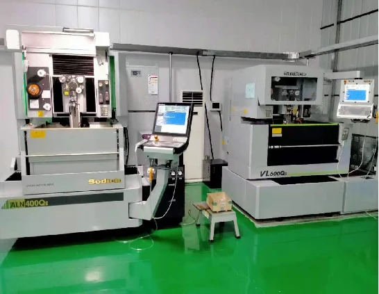 Two wire-cutting machines in our manufacturing workshop