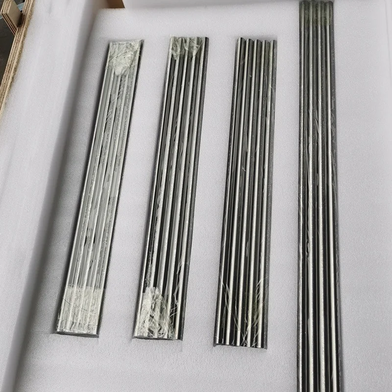 Rod forms from the tungsten product materials