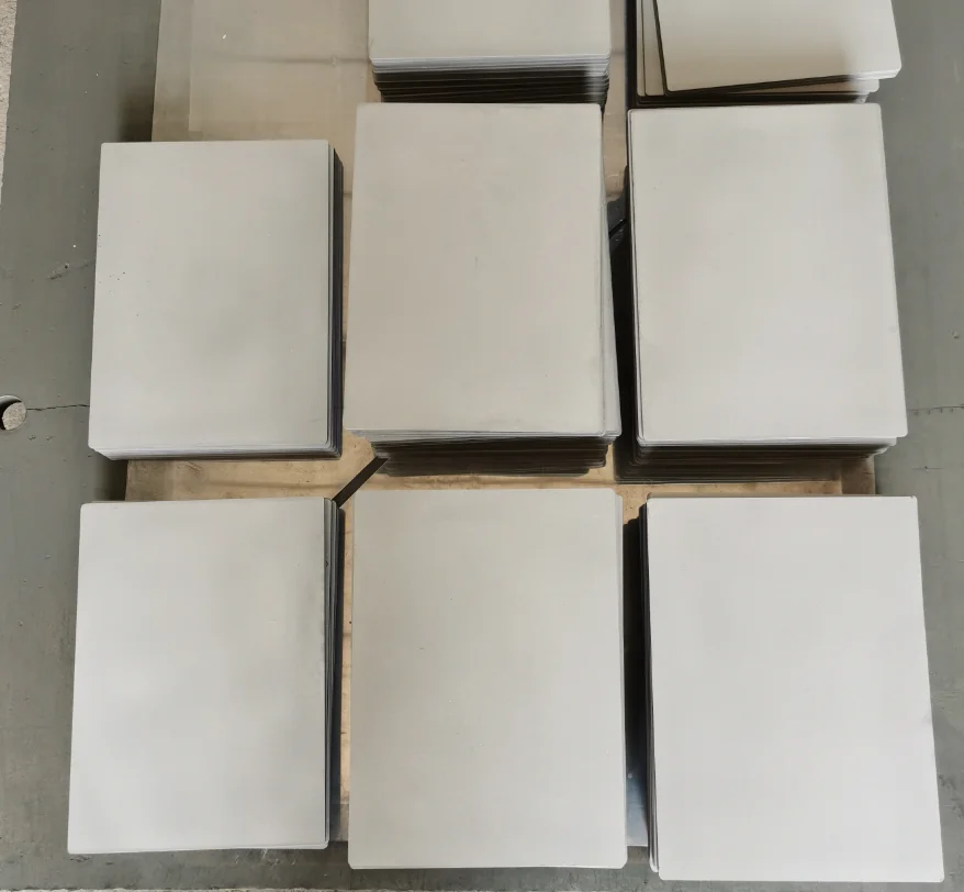 Rectangular tungsten flat-product examples